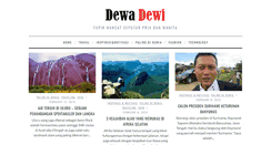 Desktop Screenshot of dewa-dewi.com